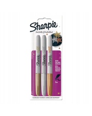 Pisaki Sharpie Fine marker permanent 3 kolory metaliczne