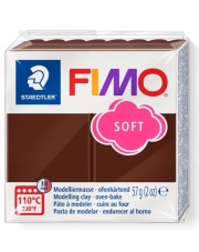 Masa STAEDTLER termoutwardzalna FIMO SOFT 57 g czekoladowa, nr 75