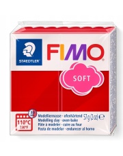 Masa STAEDTLER termoutwardzalna FIMO SOFT 57 g czerwony świąteczny , nr 2P