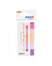 Zakładki indeksujące STICKIN NEON SPRING 45 x 15 mm , 6 kolorów 180 sztuk