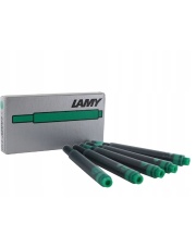 Naboje do pióra Lamy T10 zielone 5 sztuk w kartoniku