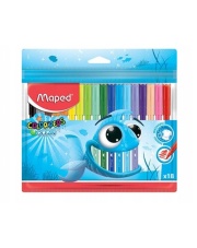 Pisaki Maped Colorpeps OCEAN 18 kolorów zip etui