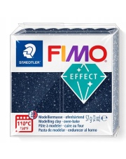 Masa termoutwardzalna FIMO EFFECT GALAXY 57g granatowa brokatowa , nr 352