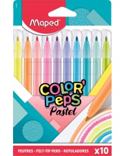 Pisaki PASTELOWE MAPED Colorpeps PASTEL 10 kolorów