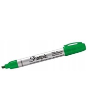 Marker SHARPIE METAL BARREL PRO permanent zielony ścięty