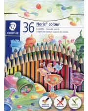 Kredki Staedtler Noris Colour Wopex 36 kolorów w kartoniku