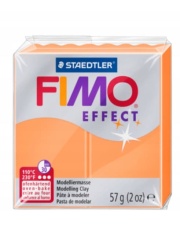 Masa STAEDTLER termoutwardzalna FIMO EFFECT 57g pomarańczowa neon, nr 401