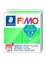 Masa STAEDTLER termoutwardzalna FIMO EFFECT 57g zielona neonowa, nr 501