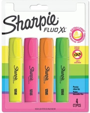 Zakreślacz Sharpie Fluo Neon XL 4 kolory neonowe