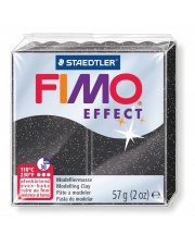 Masa STAEDTLER termoutwardzalna FIMO EFFECT 57g czarny granit brokat 903 B