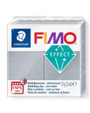 Masa STAEDTLER termoutwardzalna FIMO EFFECT 57g srebrna metaliczna, nr 81