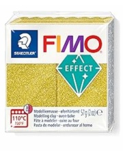 Masa STAEDTLER termoutwardzalna FIMO EFFECT 57g złota brokatowa, nr 112