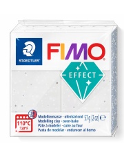 Masa STAEDTLER termoutwardzalna FIMO EFFECT 57g biała granit brokat nr 003